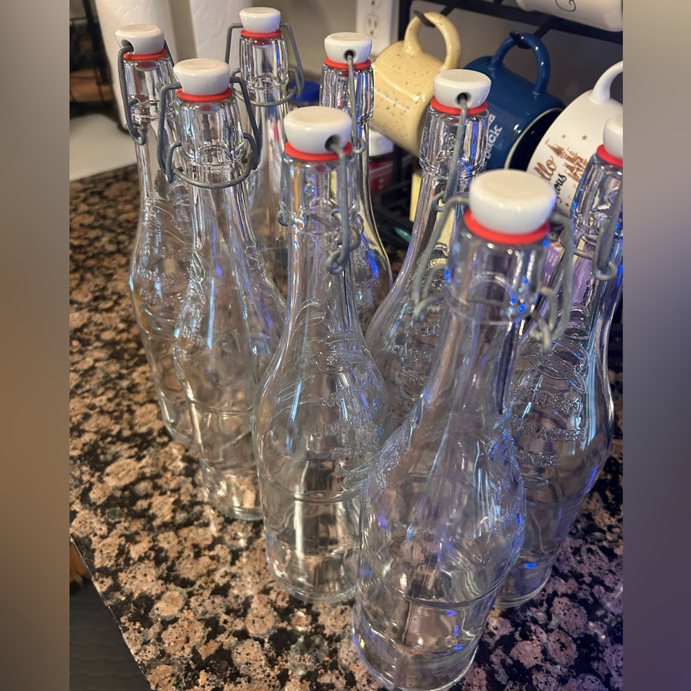 Swing top French Lemonade bottles 750ml